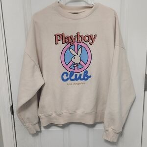 Playboy x PacSun Playboy Club Los Angeles Bunny OVERSIZED Sweatshirt Unisex S XS
